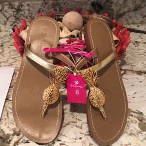 Lilly Pulitzer for Target Pineapple Sandals